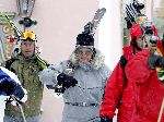 Lech 14 februari 2005
Koningin Beatrix skien in Lech