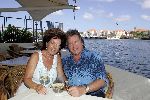 Curacao 18 februari 2005
Lee Towers met zijn vrouw Laura
