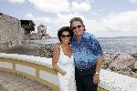 Curacao 18 februari 2005
Lee Towers met zijn vrouw Laura
