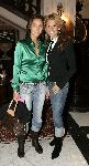 Amsterdam 1 februari 2005
Modeshow Judith Osborne in Amstel Hotel.
Leontine Borsato met vriendin Armando Borsato