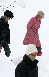 Lech 14 februari 2005
Prinses Laurentien en Maxima winkelen in Lech