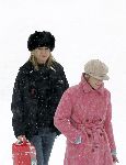 Lech 14 februari 2005
Prinses Laurentien en Maxima winkelen in Lech