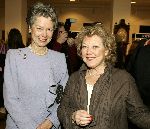 Amsterdam 24 februari 2005
Presentatie boek Thomas Lepeltak bij Sotheby's
Mary rost Onnes en Odette v Thijn