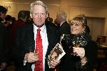 Amsterdam 24 februari 2005
Presentatie boek Thomas Lepeltak bij Sotheby's
Hr J Olde Kalter met vrouw