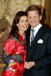 Apeldoorn 25 februari 2005
Prins Pieter Christiaan en Anita v Eijk.