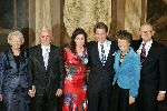 Apeldoorn 25 februari 2005
Prins Pieter Christiaan en zijn vriendin Anita Sohngen verloofd op paleis het Loo.
Daarbij ook aanwezig alle ouders incl. Prinses Margriet en Pieter v Vollenhoven.