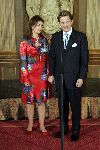 Apeldoorn 25 februari 2005
Prins Pieter Christiaan en zijn vriendin Anita v Eijk verloofd op paleis het Loo.