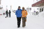Zurs 14 februari 2005
Rene Froger met Natasja Froger
Wintersport