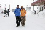 Zurs 14 februari 2005
Rene Froger met NatasjaFroger tijdens wintersport