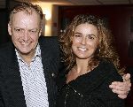 Bussum 16 februari 2005
Uitreiking gouden harpen in Spant  in Bussum.
Riny Schreyenberg met vriendin
