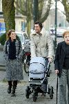 Amsterdam 1 maart 2003
Ruud de Wild en Tatum Dagelet met kinderwagen