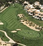 Portugal 2005, Algarve Folfresort Vale Do Lobo met 36 holes golfbanen The royal en  the Ocean
op de foto hole 15 van de royal