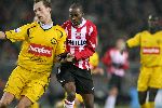 Eindhoven, 4 februari 2006  Seizoen 2005/2006 Kompetitiewedstrijd PSV-Roda JC, eindstand 3-2
DeMarcus Beasly
©Edwin van Zandvoort