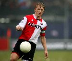 Rotterdam, 5 februari 2006  Seizoen 2005/2006 Kompetitiewedstrijd Feyenoord-AJAX, eindstand 3-2
Dirk Kuyt
©Edwin van Zandvoort