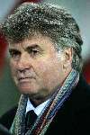 Utrecht, 8 Februari 2006 
Kompetitiewedstrijd Seizoen 2005/2006 
FC Utrecht-PSV eindstand 1-2 
Trainer Guus Hiddink geeft een intervieuw voor de wedstrijd