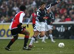 Rotterdam, 5 februari 2006  Seizoen 2005/2006 Kompetitiewedstrijd Feyenoord-AJAX, eindstand 3-2
Klaas Jan Huntelaar
©Edwin van Zandvoort