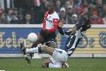 Rotterdam, 5 februari 2006 Seizoen 2005/2006 Kompetitiewedstrijd Feyenoord-AJAX, eindstand 3-2 
Romeo Castelen