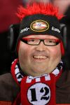 Eindhoven, 23 December 2006 
PSV-supporter Adriaan Aerts uit Goirle tijdens de kompetitiewedstrijd PSV-Willem II, eindstand 4-0