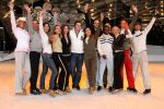 vBaarn, 10 Januari 2007 Perspresentaie Dancing On Ice RTL 2007
vlnr: kelly van der veer, jan posthuma, stella gommans, mary lou legrand, marielle sebastiaanse, winston gerschtanowitz, quinty trustfull, joris putman, regilio tuur, john jones, suze mens, sander jansons en de belg dieter troubleyn