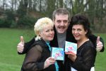 Heerlen, 30 Januari 2007
De Alpenzusjes met blonde Carla Langendijk en donkere Anny Cox en hun herontdekker Ariest/Componist/Tekstdichter Guus Smeets