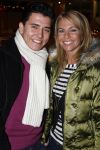 Hilversum 11 december 2006
Jan Smit met Ellemieke Vermolen bij theater Gooiland.