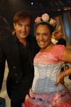 Hilversum 11 januari 2007
Sterrendansen op het ijs bij sbs6. Gerard Joling en Patty Brard
