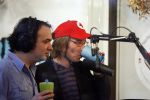 Utrecht 19 december 2006
Ellemieke Vermolen op bezoek bij Giel Beelen Sander Lantinga en Gerard Ekdom voor 3fm serious request tbv het rode kruis.