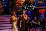Hilversum 18 december 2006
Singing with the stars bij life & cooking .   Glennis Grace en Inge Ipenburg