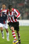 Eindhoven, 23 December 2006 Kompetitiewedstrijd PSV-Willem II , eindstand 4-0 Seizoen 2006/2007
De maker van het eerste doelpunt Ibrahim Afellay