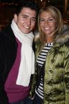 Hilversum 11 december 2006
Jan Smit met Ellemieke Vermolen bij theater Gooiland.
