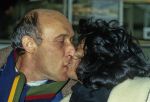 Schiphol, 24 Mei 1985
Centerfold zangeres Laura Fygi met 