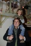 Amsterdam 28 december 2006
Premiere de reuzenkrokodil. Marco Borsato met Senna