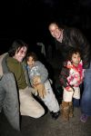 Loenen aan de Vecht 27 december 2006
Nurlaila met haar nieuwe vriend Brian Greeves en haar 2 kinderen.