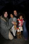 Loenen aan de Vecht 27 december 2006
Nurlaila met haar nieuwe vriend Brian Greeves en haar 2 kinderen.