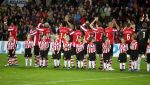 Eindhoven, 20 Januari 2007 Eerste wedstrijd na winterstop Kompetitiewedstrijd tussen PSV-SC Heerenveen, eindstand 3-1 Seizoen2006/2007PSV voor aanvang van de wedstrijd met de wekelijkse mascottes
