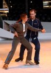 Baarn, 10 Januari 2007 Perspresentaie Dancing On Ice RTL 2007
Quinty Trustfull met parner