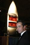 Amsterdam 7 december 2006 
Miljonairfair in de Rai. Bachelor Roderick voor boot