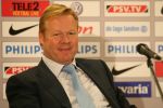 Eindhoven, 25 November 2006
PSV-FC Utrecht, eindstand 5-0 Kompetitie Seizoen 2006/2007
Een lachende Ronald Koeman tijdens de persconferentie
Foto Ronald Otter