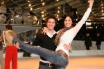 Baarn, 10 Januari 2007 Perspresentaie Dancing On Ice RTL 2007
Stella Gommans met parner