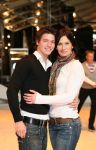Baarn, 10 Januari 2007 Perspresentaie Dancing On Ice RTL 2007
Stella Gommans met parner