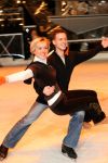 Baarn, 10 Januari 2007 Perspresentaie Dancing On Ice RTL 2007
Suze Mens met parner