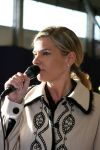 Amsterdam, 8 Januari Dansen op ijs met BN-ers
Programmaleider Tine Nijkamp van SBS 6