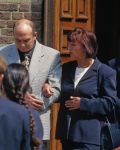 29 Mei 1997
Begrafenis Jack Jersey
Op de foto zijn vrouw