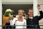 Roosendaal 7 december 2002
Trouwen Michael Boogerd en Nerena Ruinemans