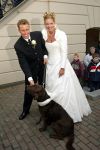 Roosendaal 7 december 2002
Trouwen Michael Boogerd en Nerena Ruinemans