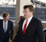 Amsterdam 16 december 2009
Uitreiking prins Claus prijzen in het ij theater. Aanwezig zijn Koningin Beatrix Prins Willem Alexander prinses Maxima prins Friso Mabel Wisse Smit prins Constantijn en Prinses Laurentien.
Peter Smulders bv