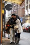 Milaan 21 december 2009
Wesley Sneijder en zijn vriendin  Yolanthe Cabau v Kasbergen shoppend in Milaan. Ze wonen in een parchtig appartement in het centrum van Milaan.
Peter Smulders bv