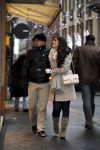 Milaan 21 december 2009
Wesley Sneijder en zijn vriendin  Yolanthe Cabau v Kasbergen shoppend in Milaan. Ze wonen in een parchtig appartement in het centrum van Milaan.
Peter Smulders bv