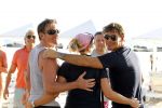 Curacao 24 december 2010
Gerard Joling en Jeroen v d Boom op het strand van Mambo Beach op Curacao.
Peter Smulders bv