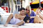 Curacao 30 december 2010
Jan Smit en Lisa relaxen op Curacao nadat Jan een optreden heeft gehad op Mambo Beach. 
Peter Smulders bv
